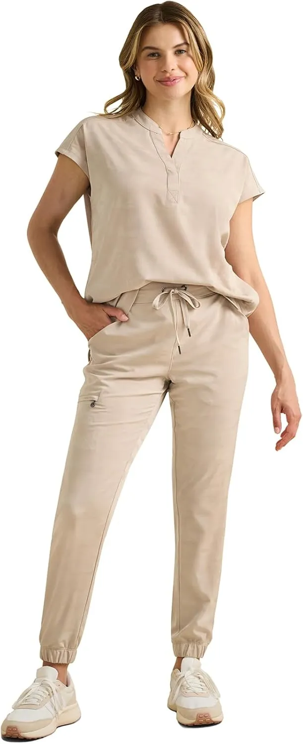 Healing Hands Scrubs for Women Jogger Camo Pant Tate 5 Pockets Moisture Wicking, Easy Care, 360 Stretch, Quick Dry - 9350