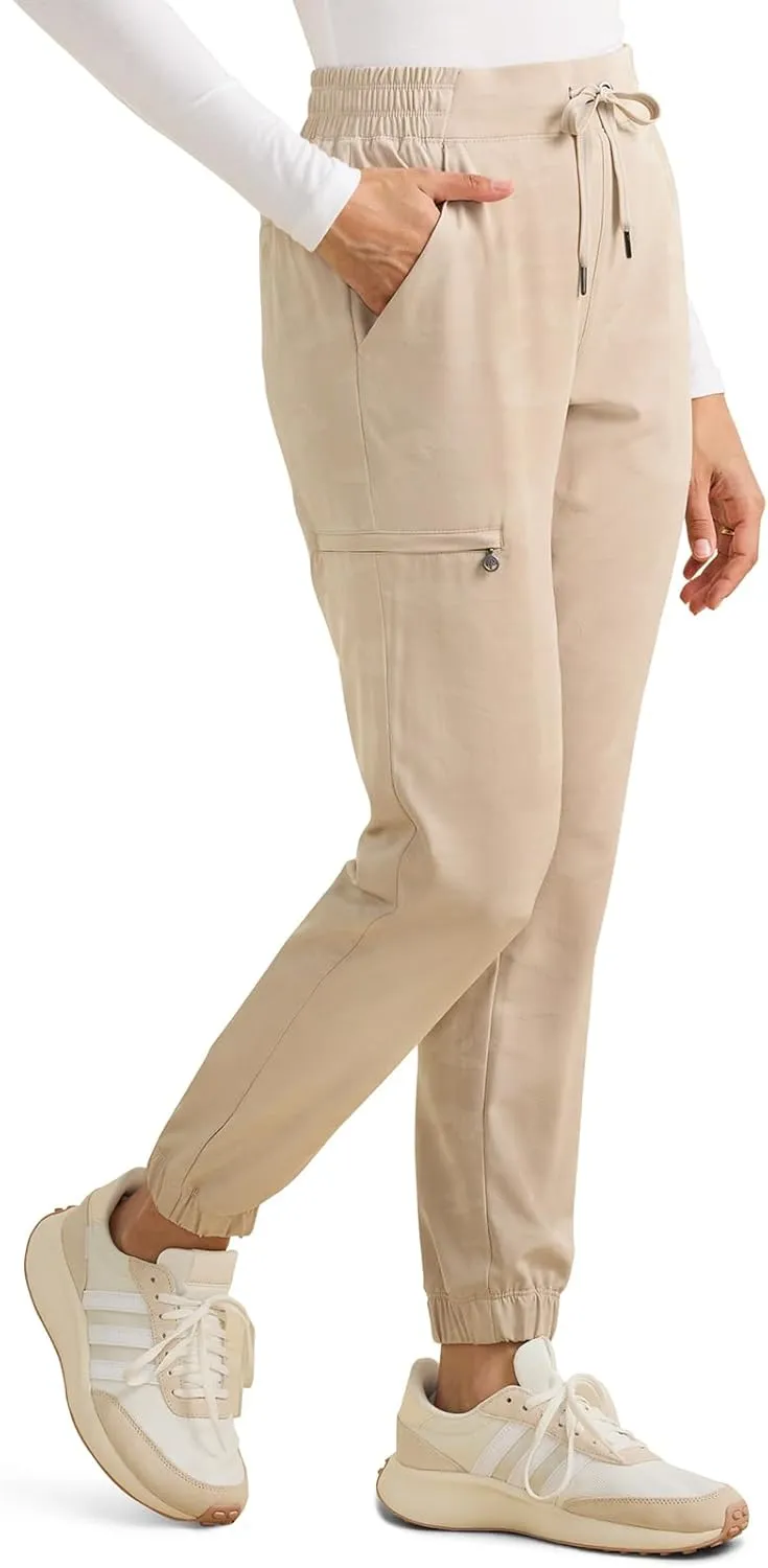 Healing Hands Scrubs for Women Jogger Camo Pant Tate 5 Pockets Moisture Wicking, Easy Care, 360 Stretch, Quick Dry - 9350