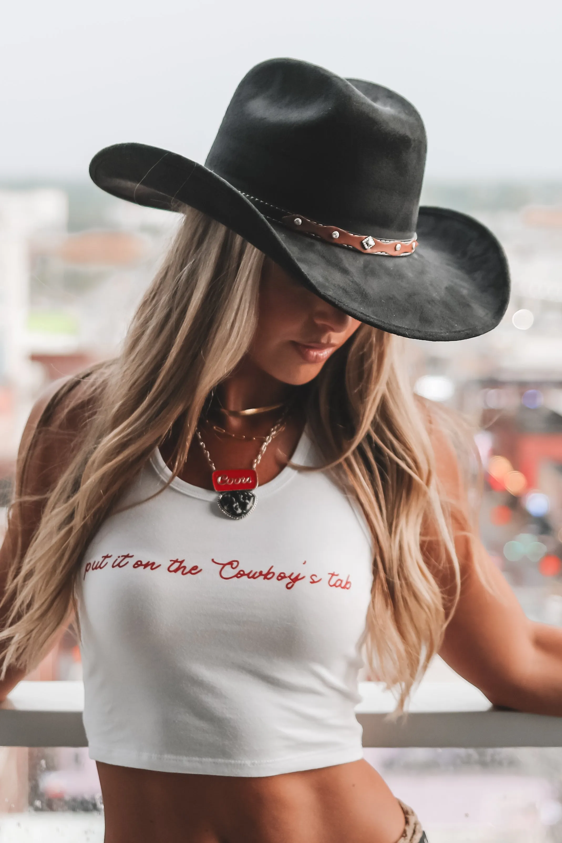 Howdy There Hunny Unisex Vegan Western Cowboy Hat