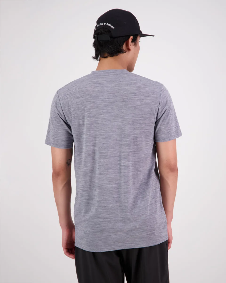 Icon Merino Classic T-Shirt - Grey Heather