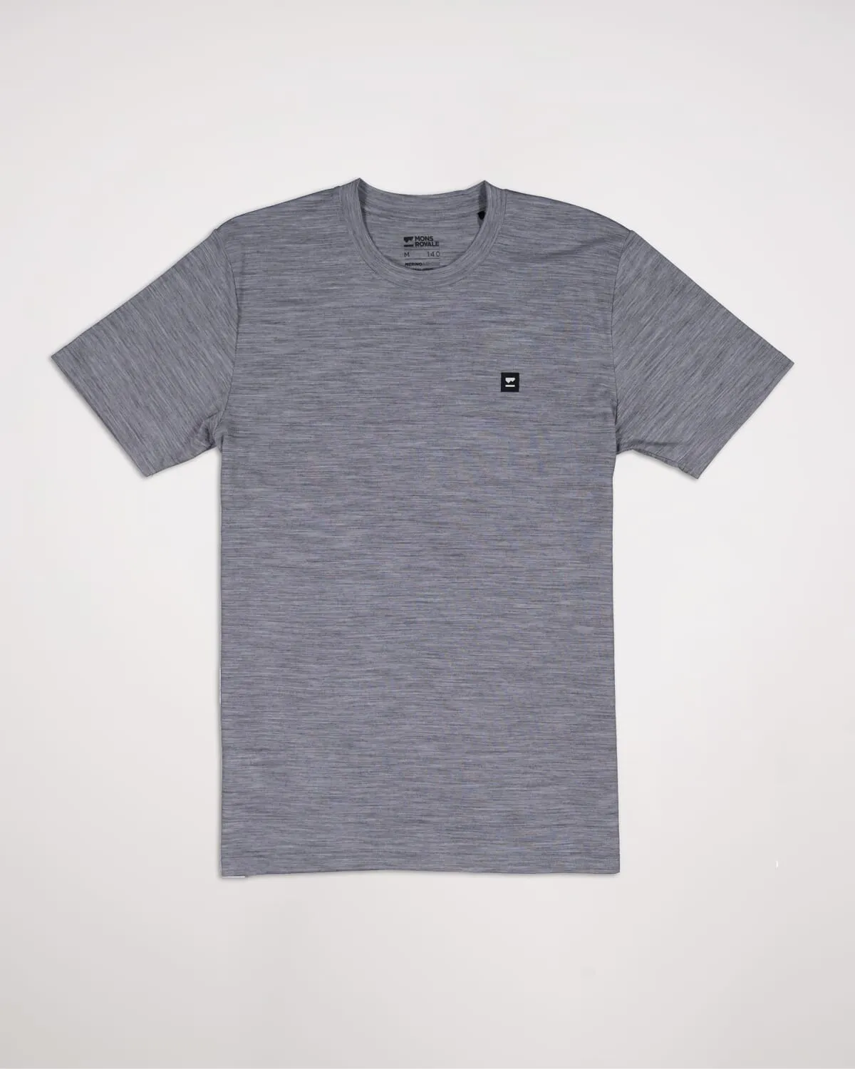 Icon Merino Classic T-Shirt - Grey Heather