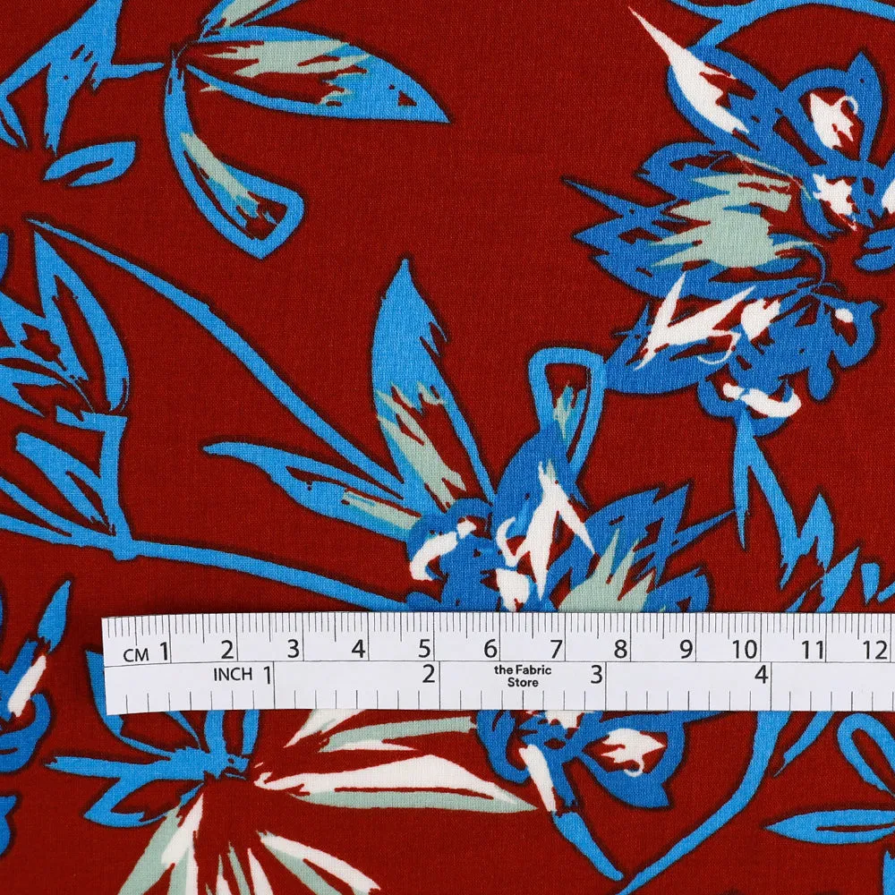 Iris Cotton / Rayon - Terra Rosa Mix