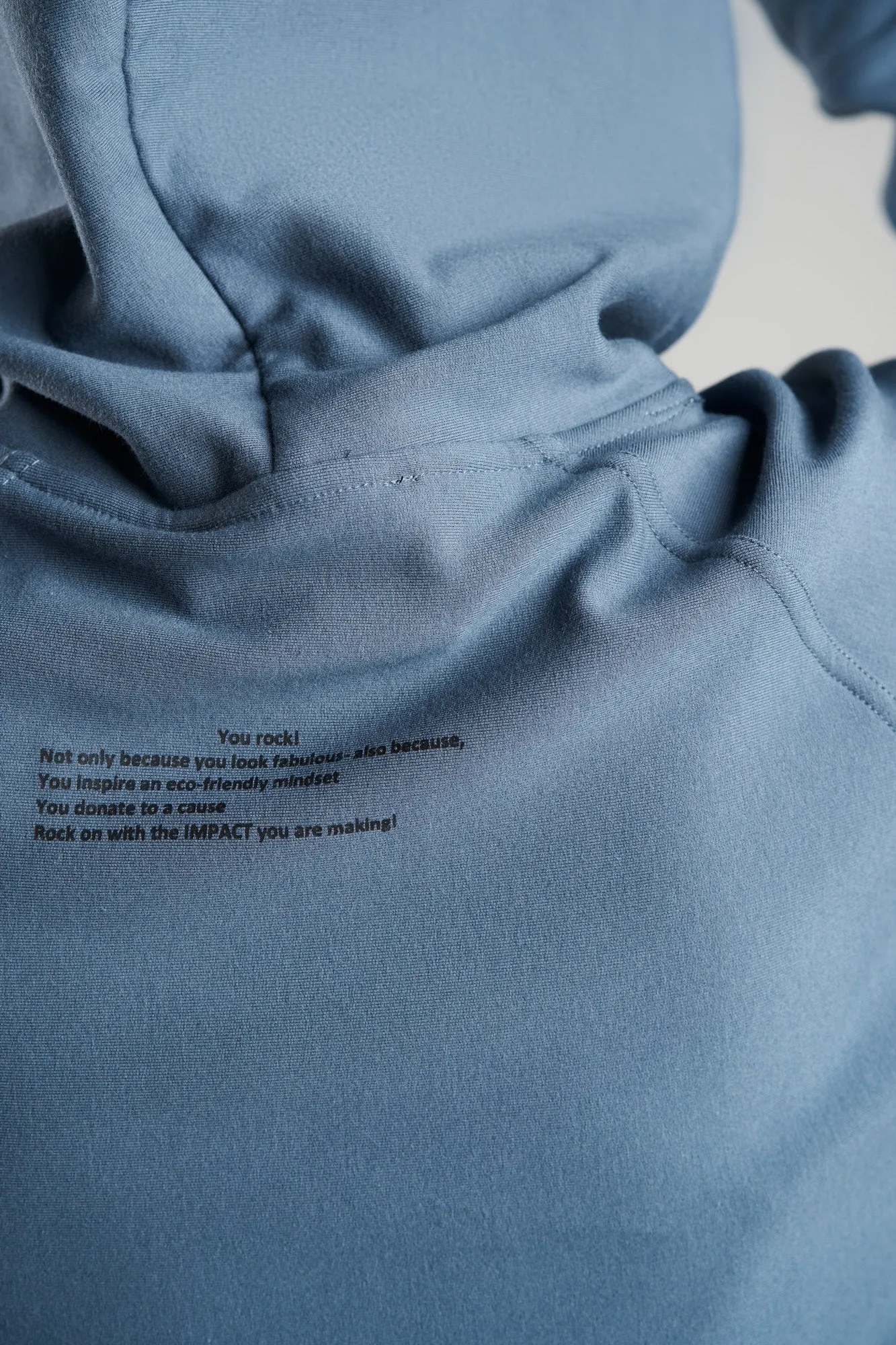 J007MI Organic Cotton & Bamboo Beefy Hoodie