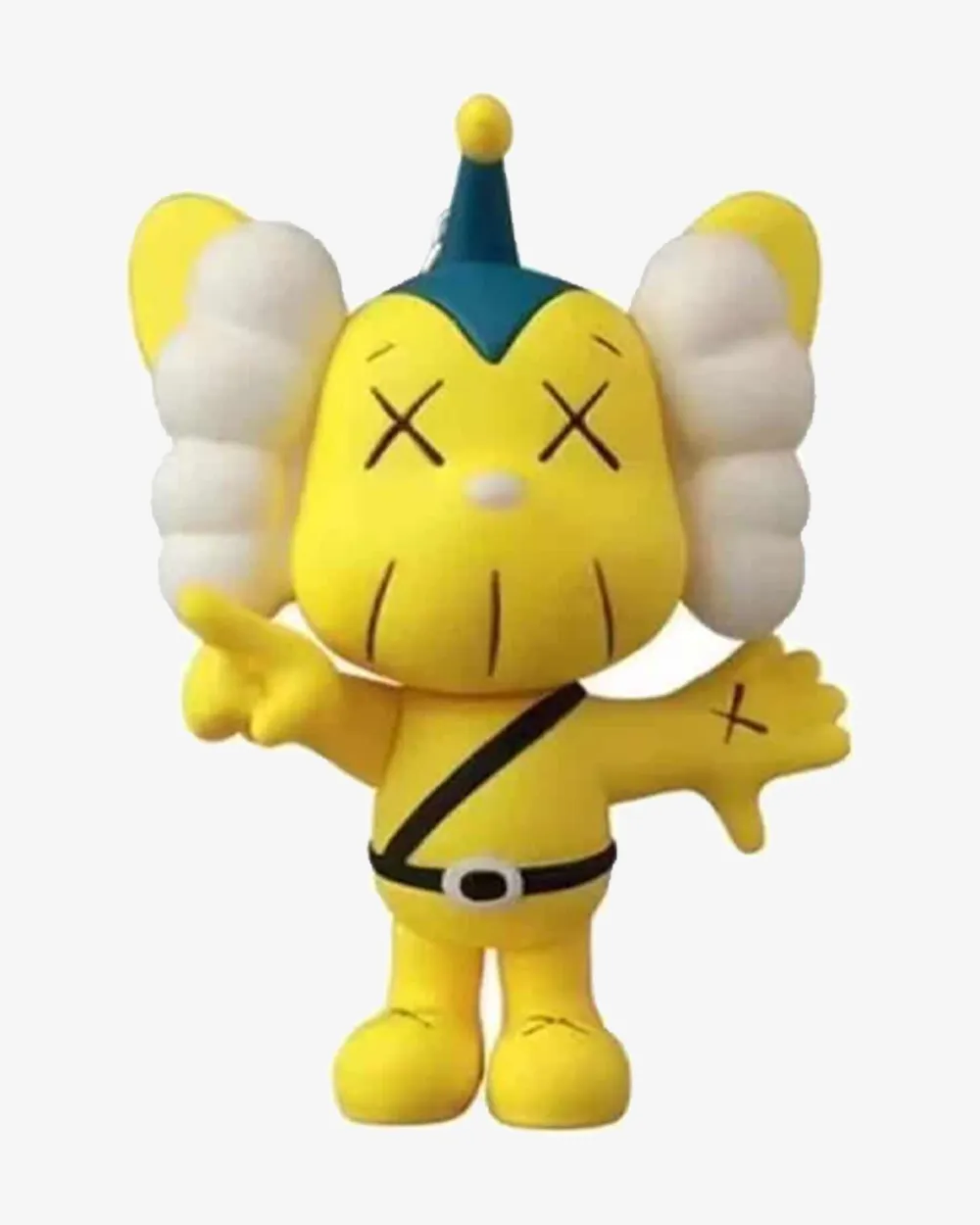 KAWS TOKYO FIRST JPP KEYCHAIN (2021) YELLOW (NEW)