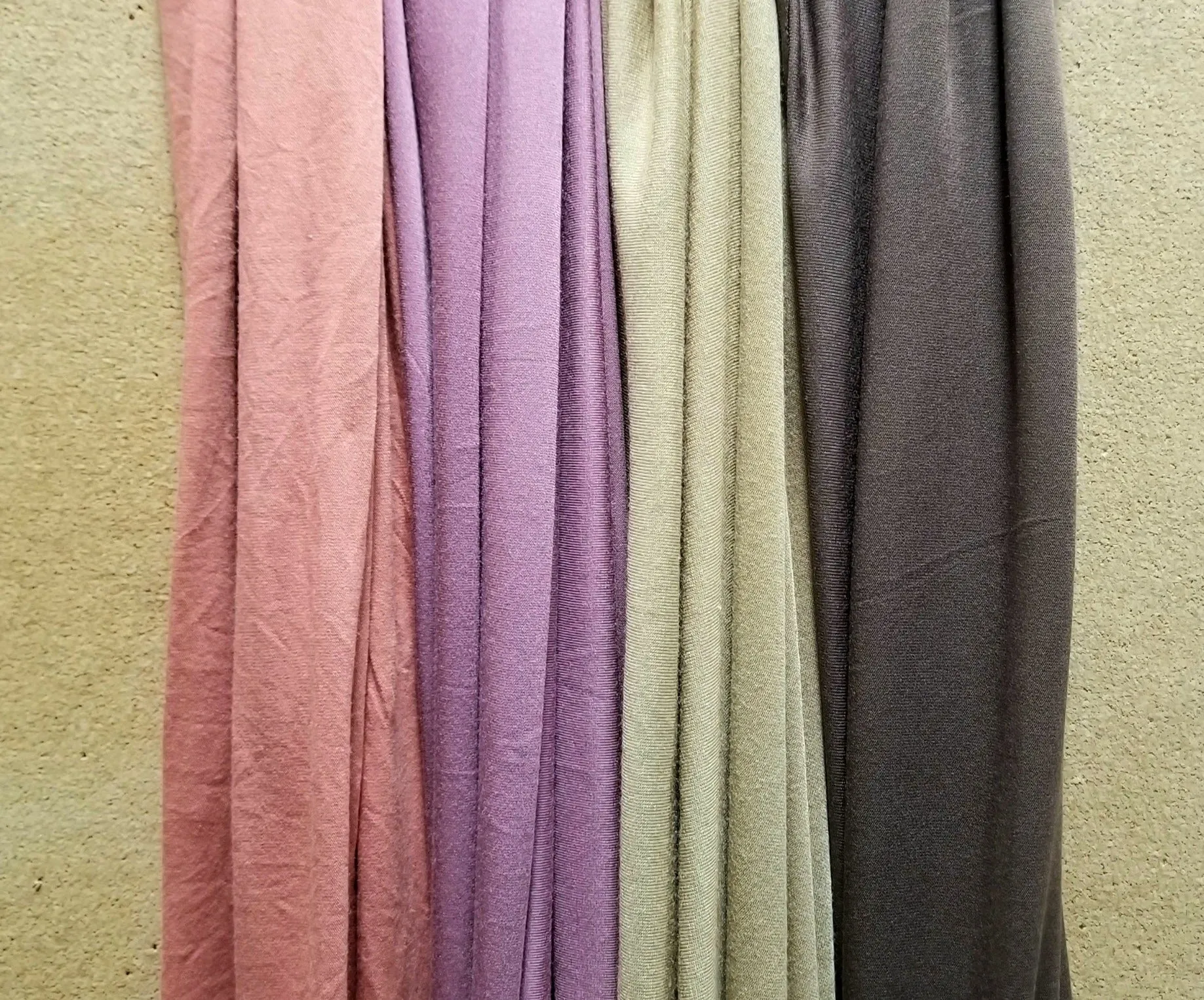 LA FINCH 5 yard precuts: 5 yards of LA FINCH Bamboo Rayon Spandex Jersey Knit Chocolate Brown 5.9 oz