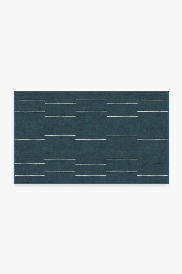 Laurel Azure Blue Tufted Rug