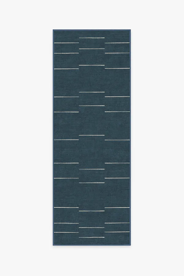 Laurel Azure Blue Tufted Rug
