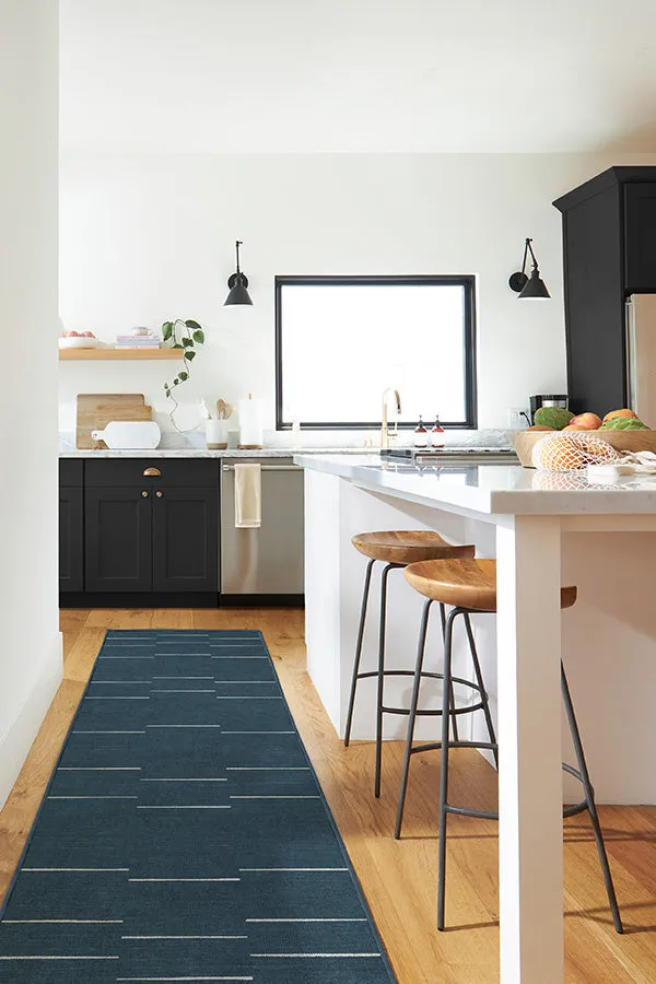 Laurel Azure Blue Tufted Rug