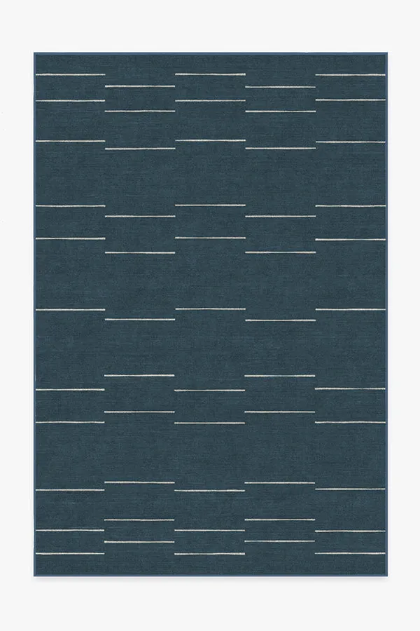Laurel Azure Blue Tufted Rug