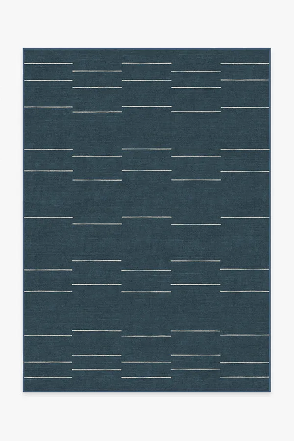 Laurel Azure Blue Tufted Rug