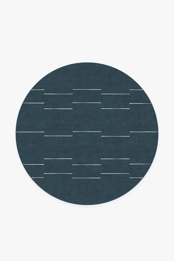 Laurel Azure Blue Tufted Rug