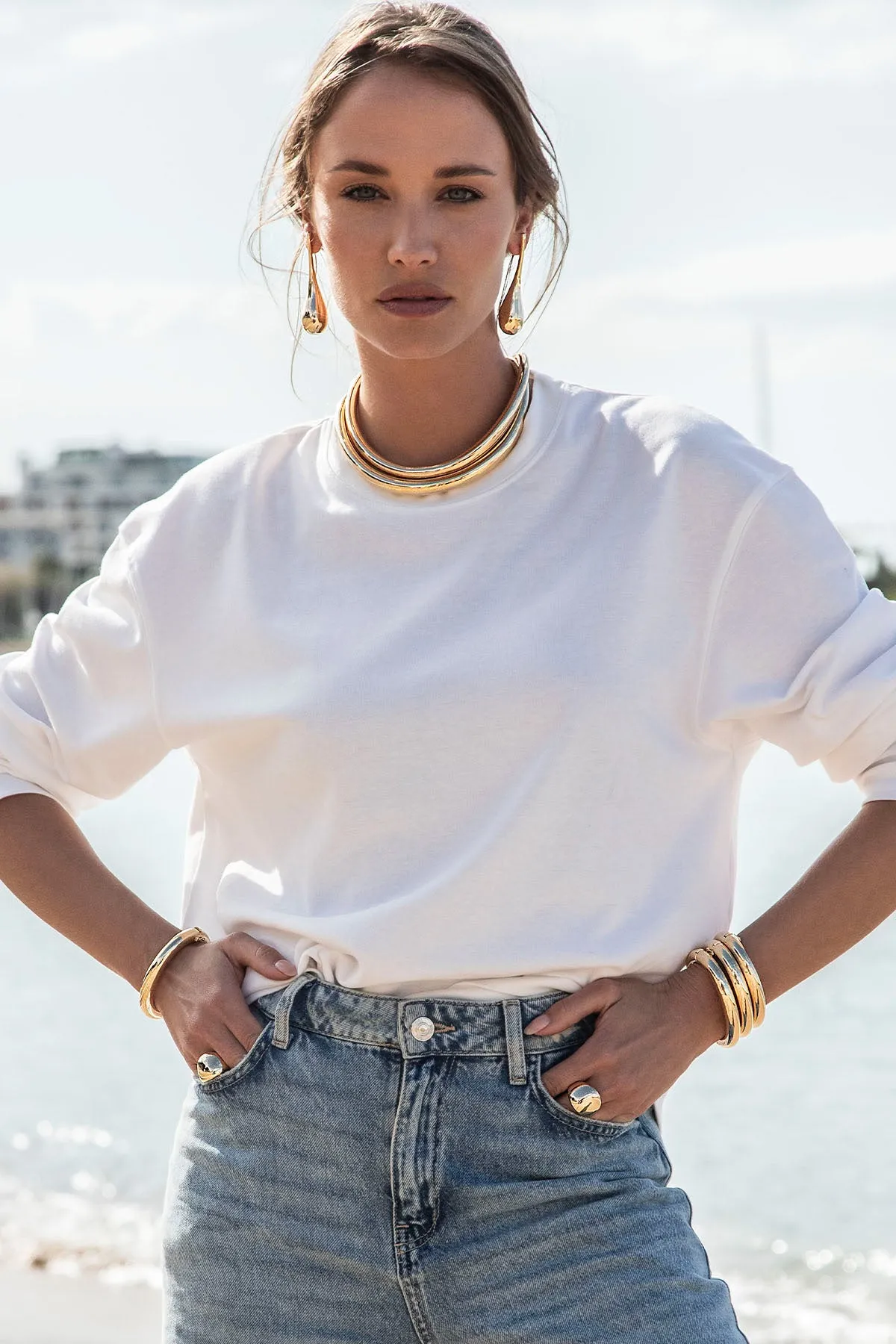 Long Drop Earrings