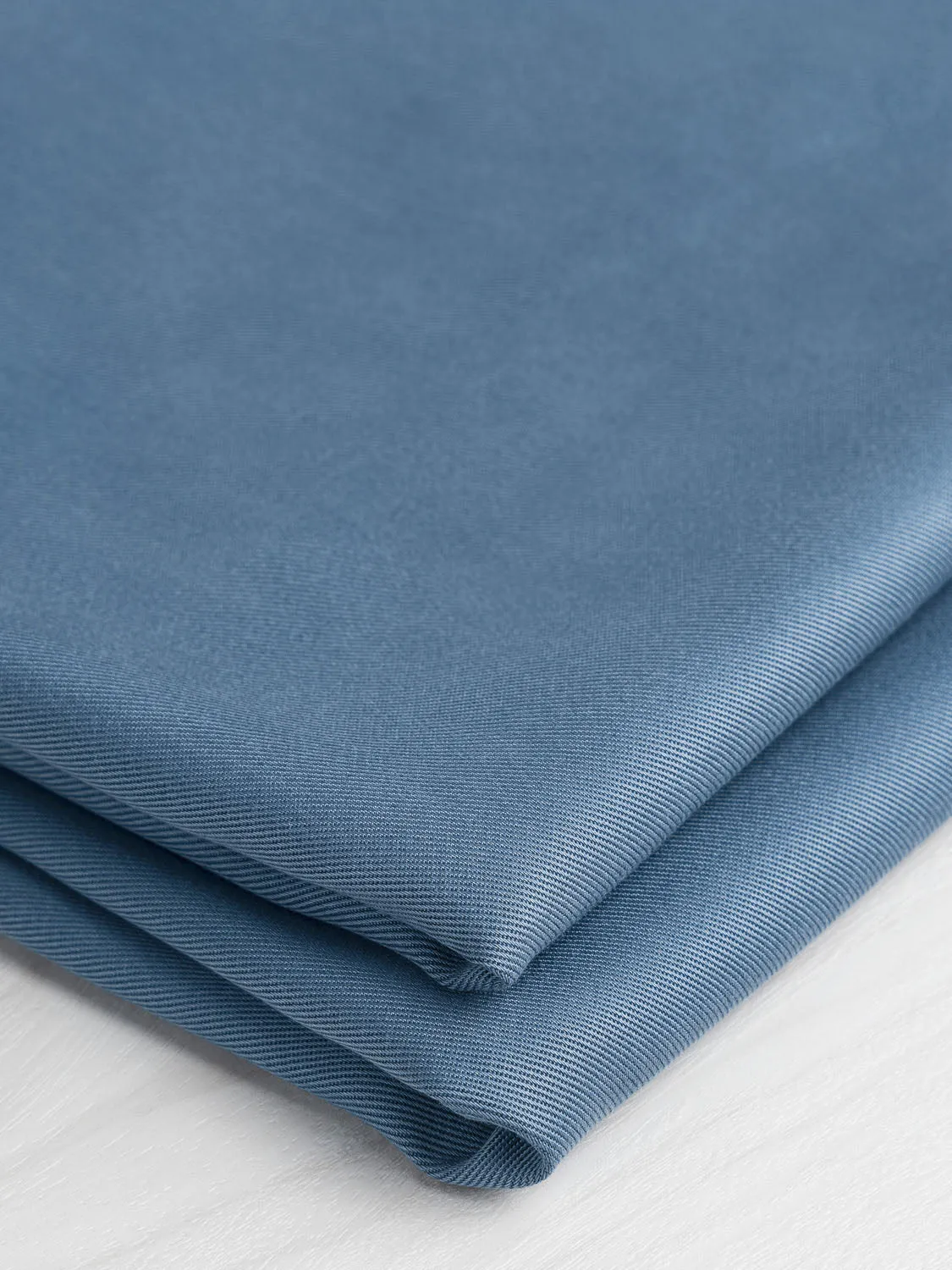 Lyocell Twill - Cornflower - Swatch