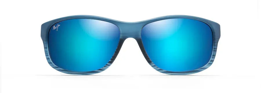 Maui Jim KAIWI CHANNEL Polarised Wrap Sunglasses B840-03S