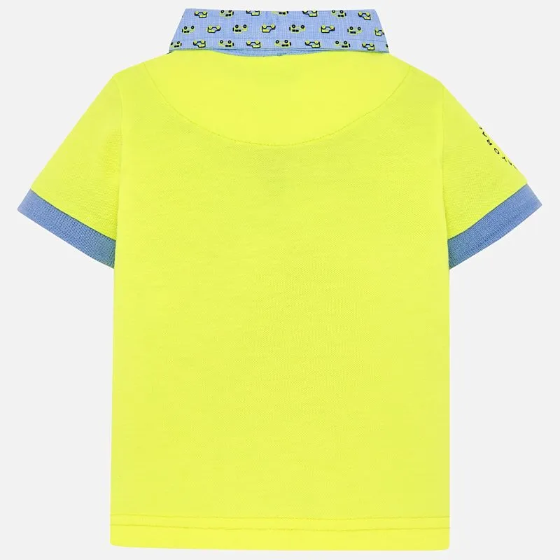 Mayoral Pique Spandex Polo