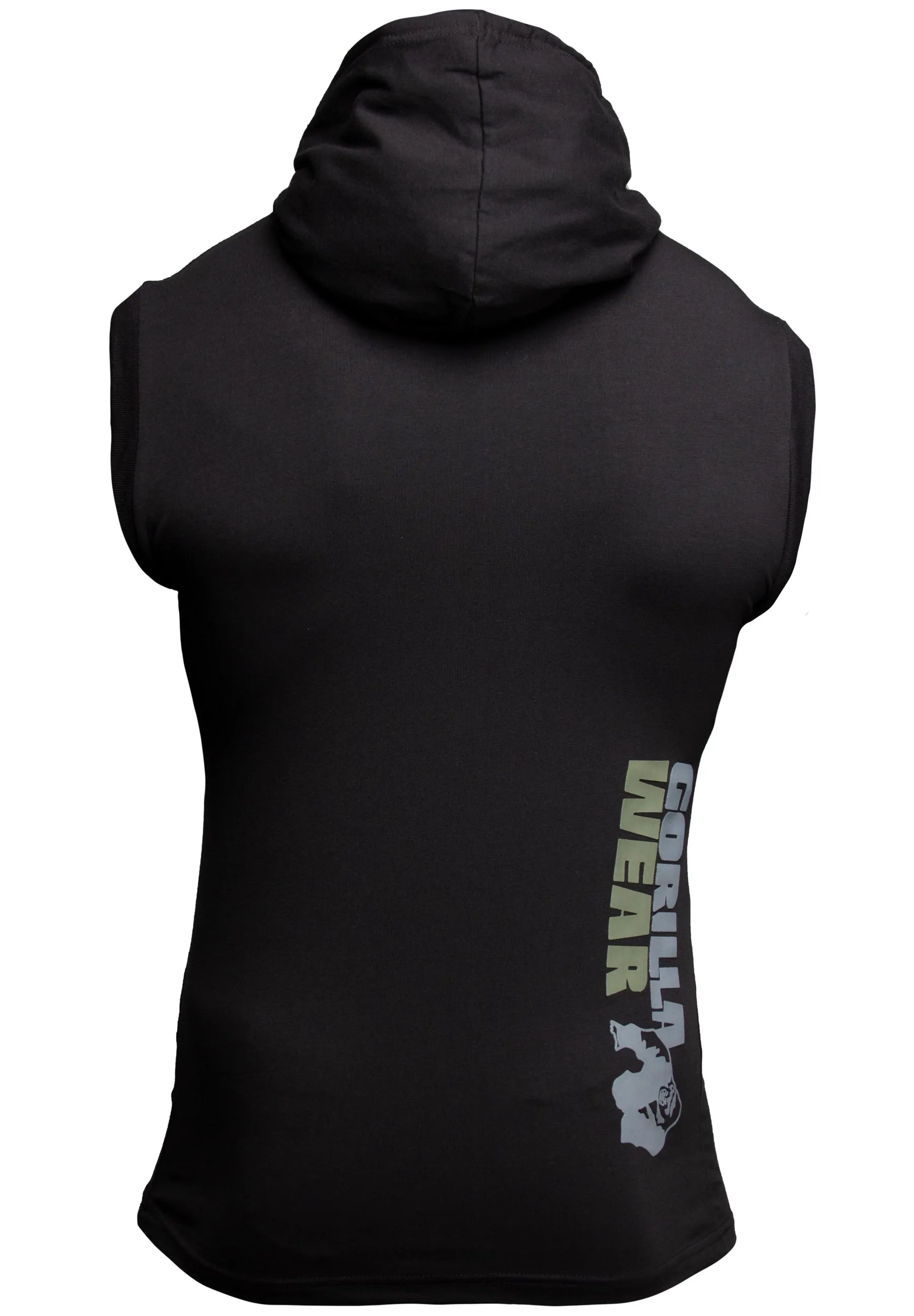Melbourne S/L Hooded T-shirt - Black
