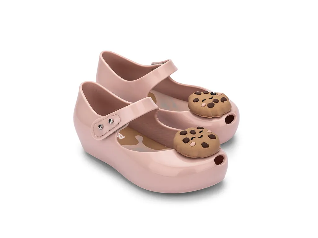 Mini Melissa Ultragirl Candy Baby Pink Ballerinas