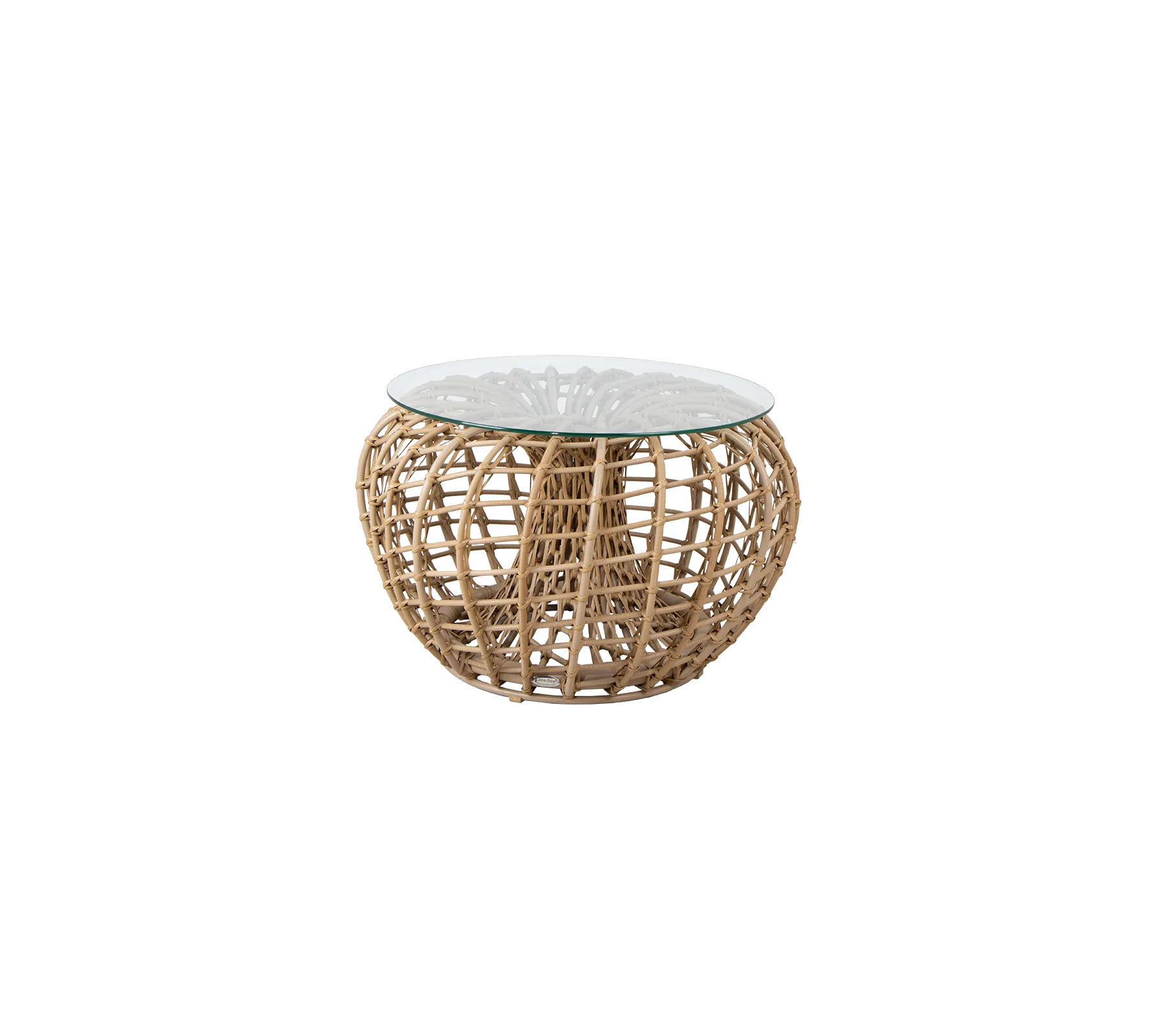 Nest coffee table/footstool, small, dia. 67 cm