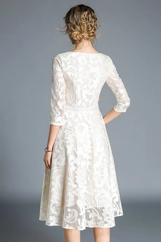 Ophelia Formal Midi Dress