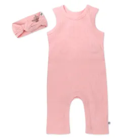 Organic Cotton Jumpsuit Coverall Romper Set