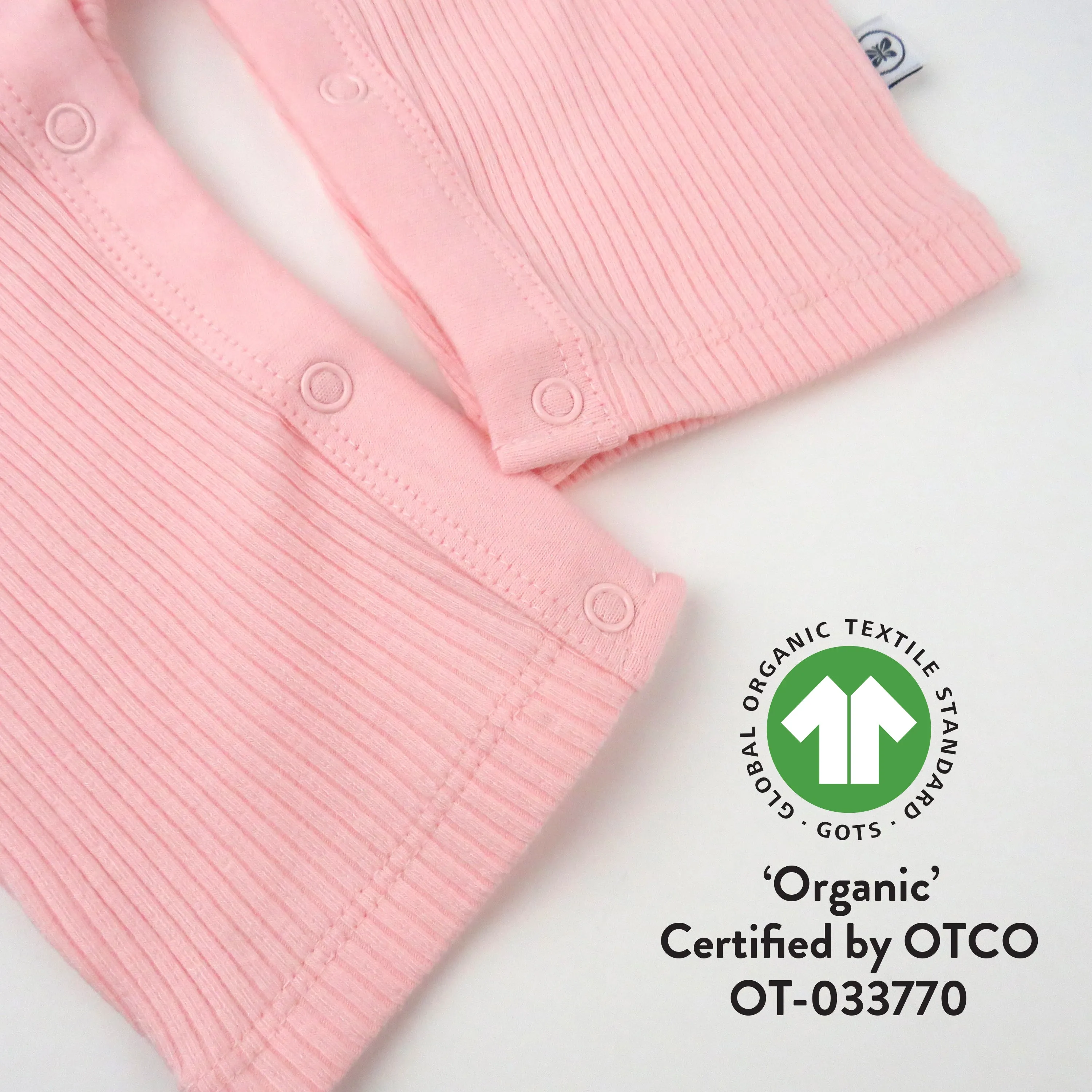 Organic Cotton Jumpsuit Coverall Romper Set