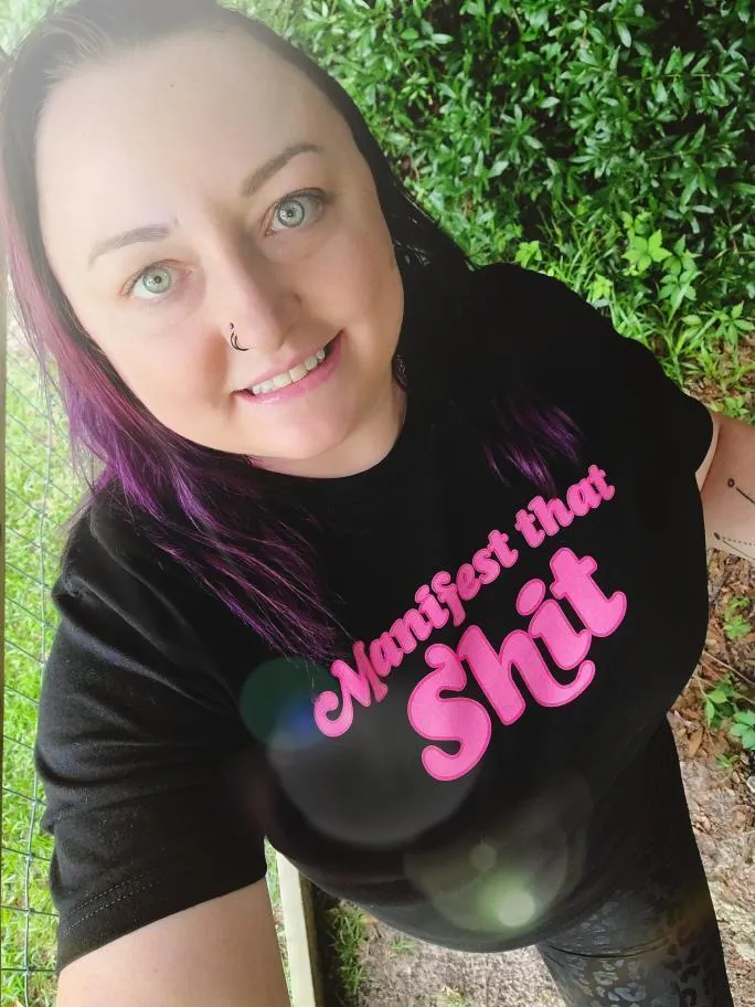 Pink Manifest That Shi* Tee - Unisex Shirt