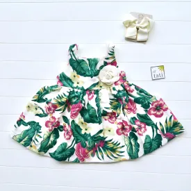 Poppy Dress in Botanical Garden