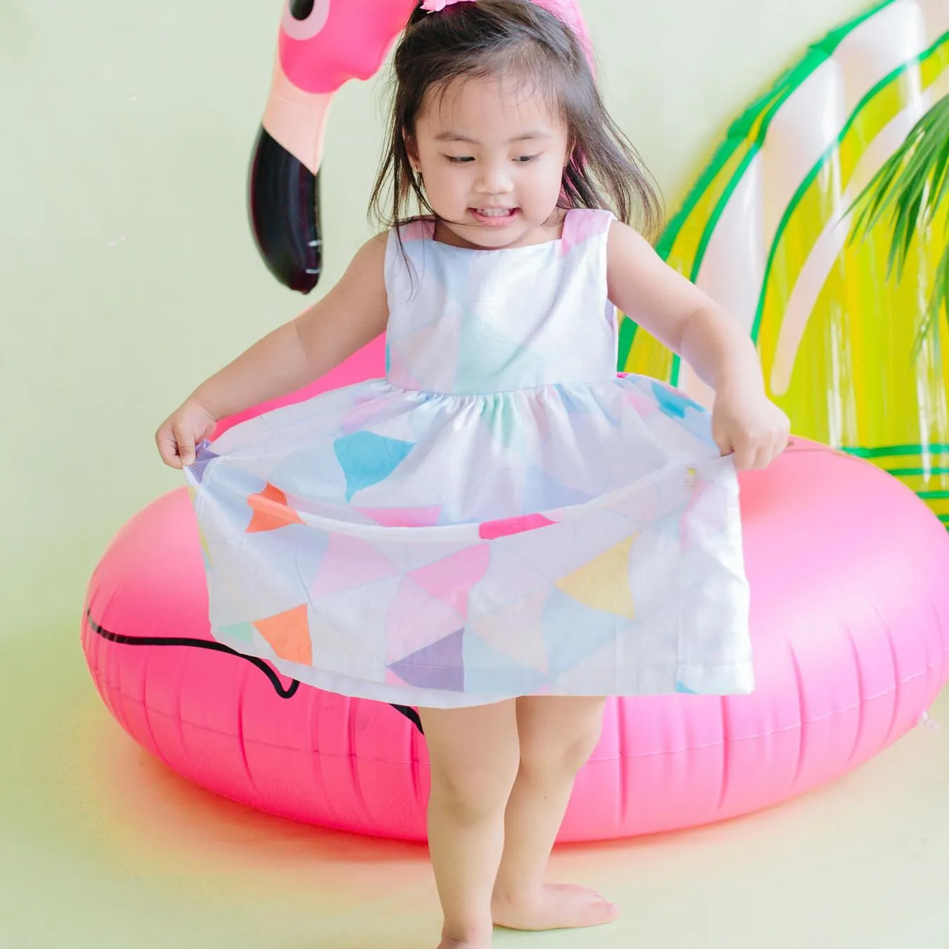 Poppy Dress in Botanical Garden