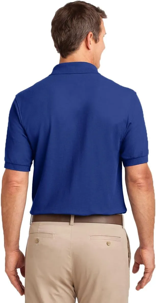Port Authority Tall Silk Touch Polo with Pocket