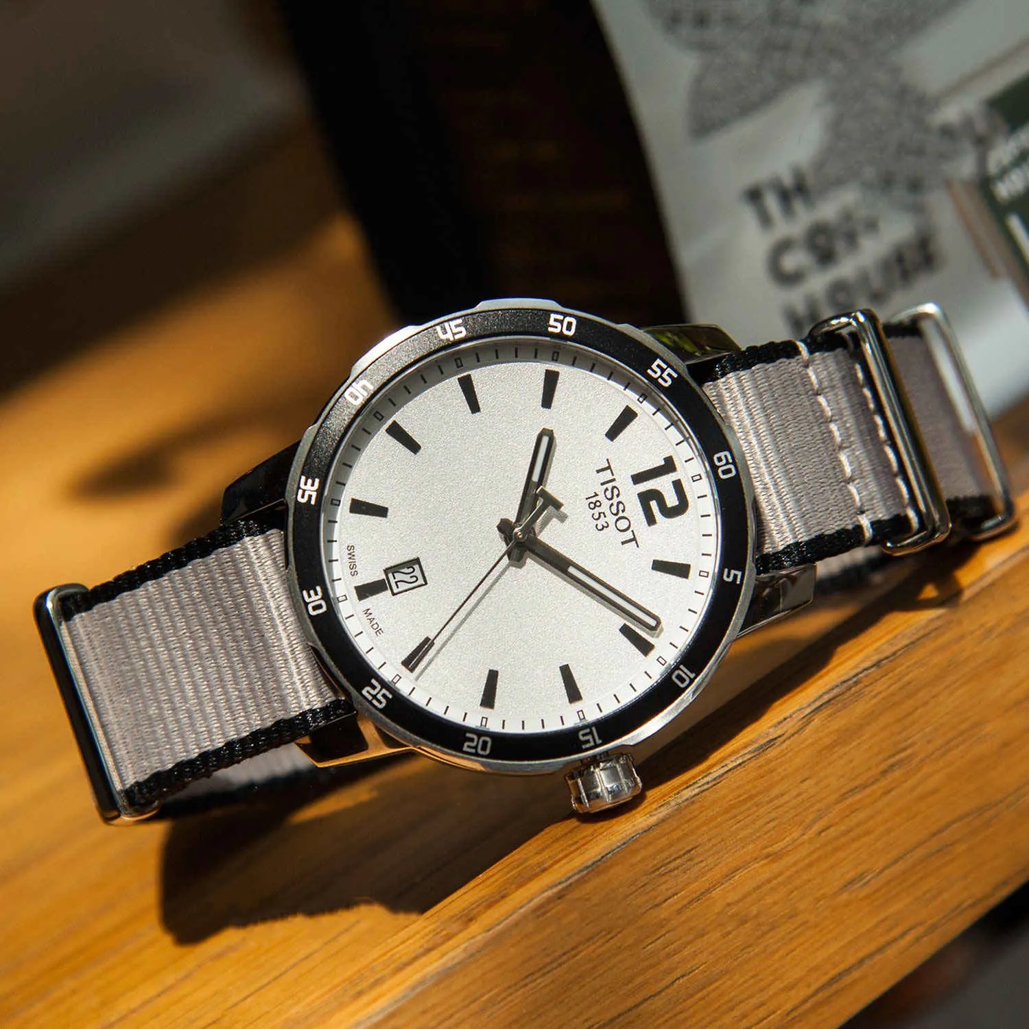 Quickster Silver Dial Men's Watch T095.410.17.037.00