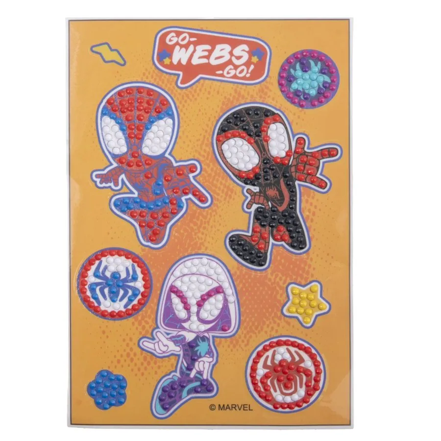 "Spiderman" Crystal Art Mega Activity Set MARVEL