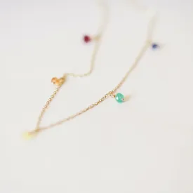 Rainbow Shaker Necklace