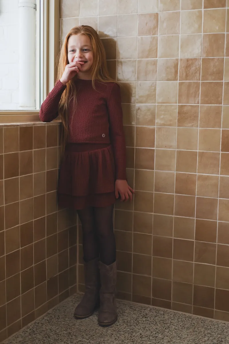 SHIRTS | Brown Red