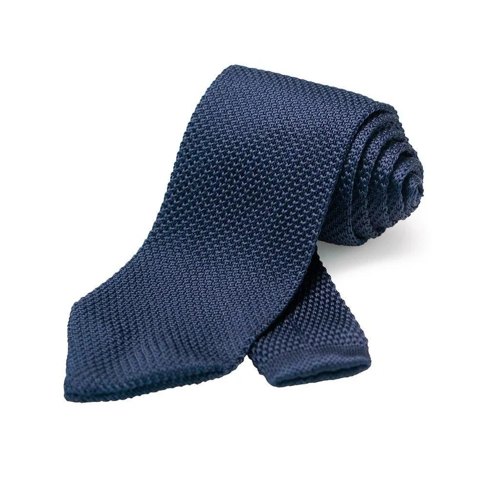Solid Knitted Tie