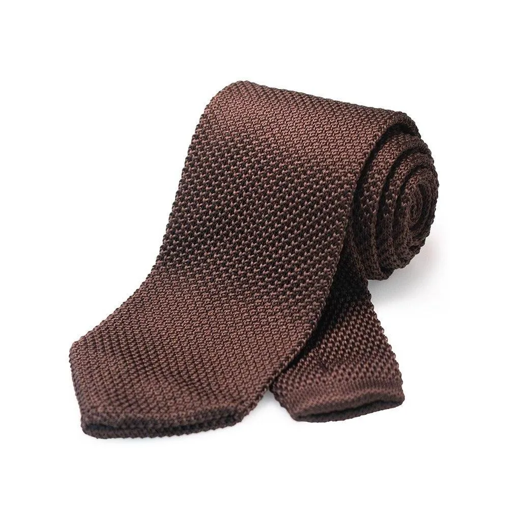 Solid Knitted Tie