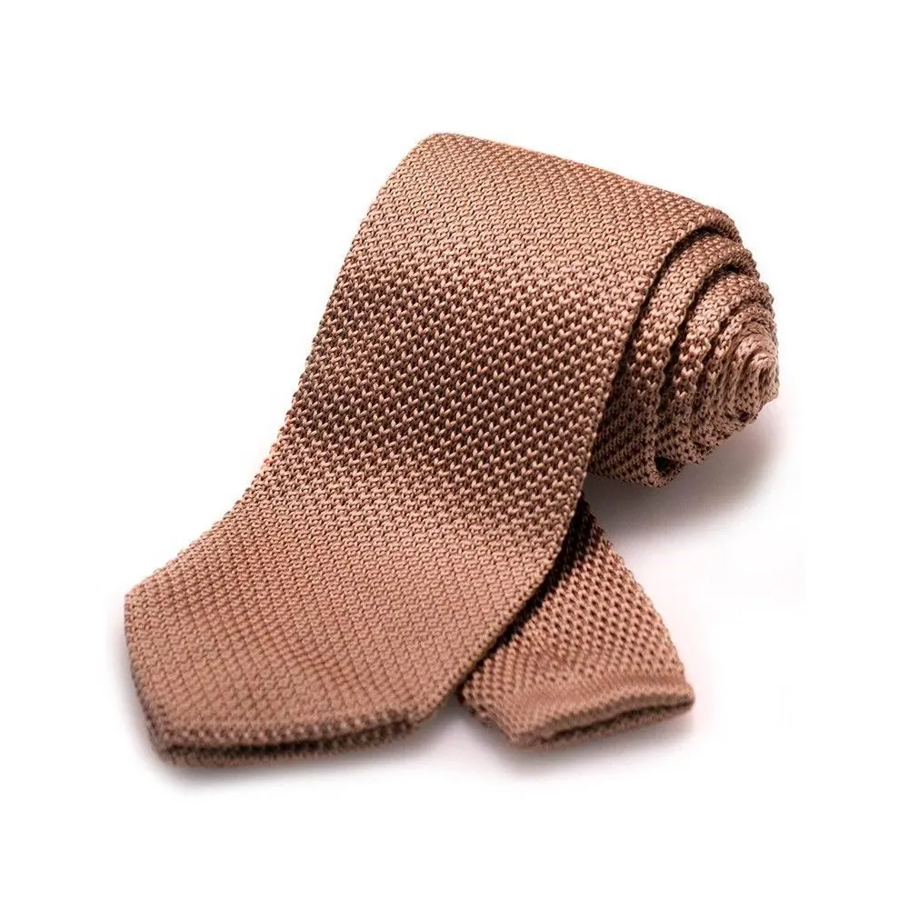 Solid Knitted Tie