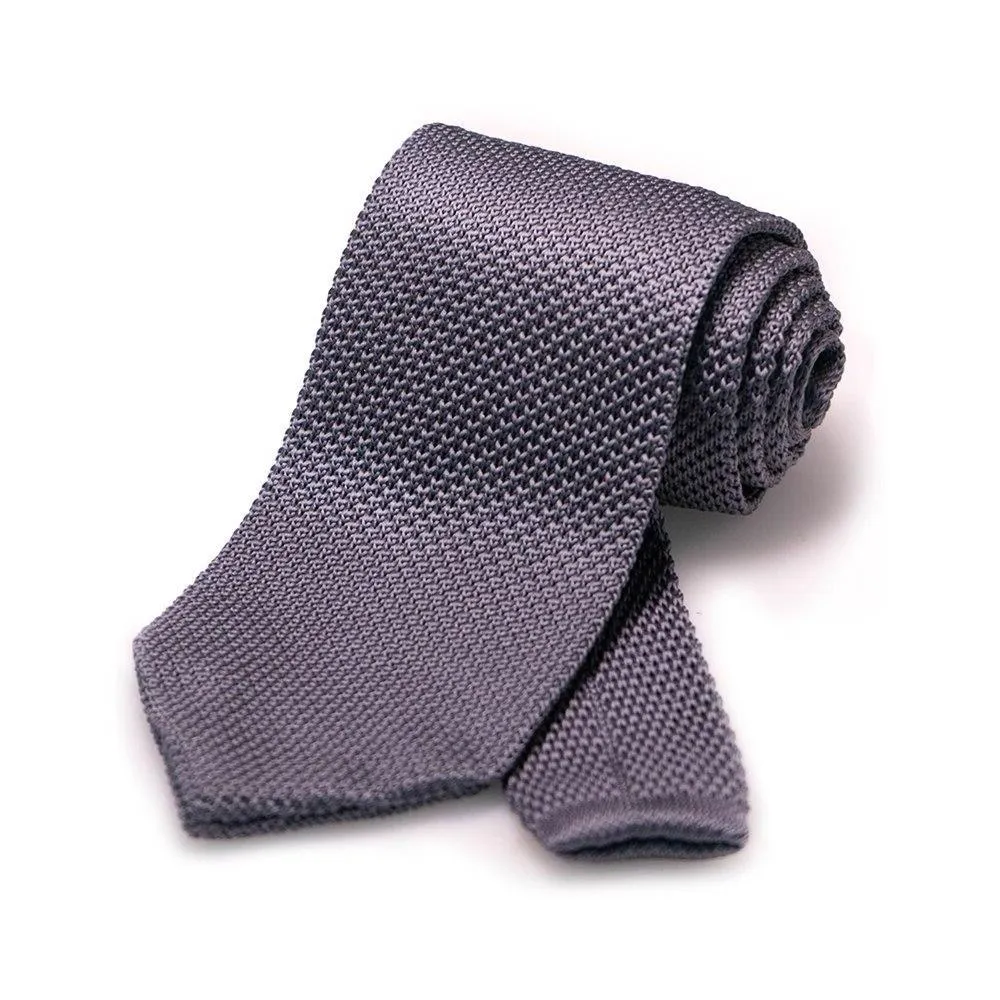 Solid Knitted Tie