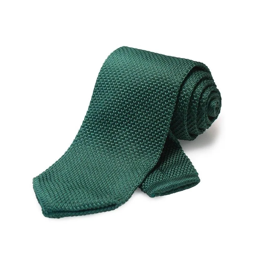 Solid Knitted Tie