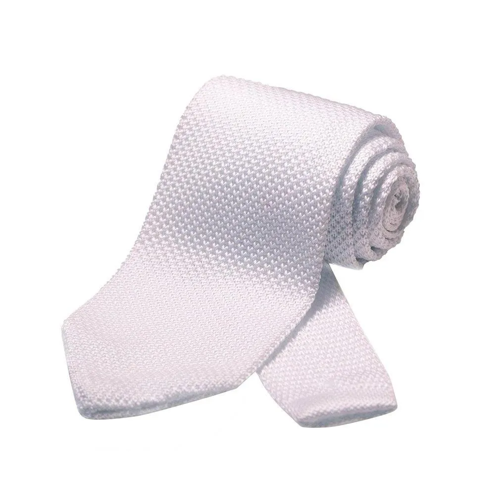 Solid Knitted Tie