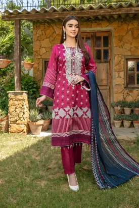 Sophia by Tawakkal Unstitched 3 Piece Lawn Collection'2022-S-6989