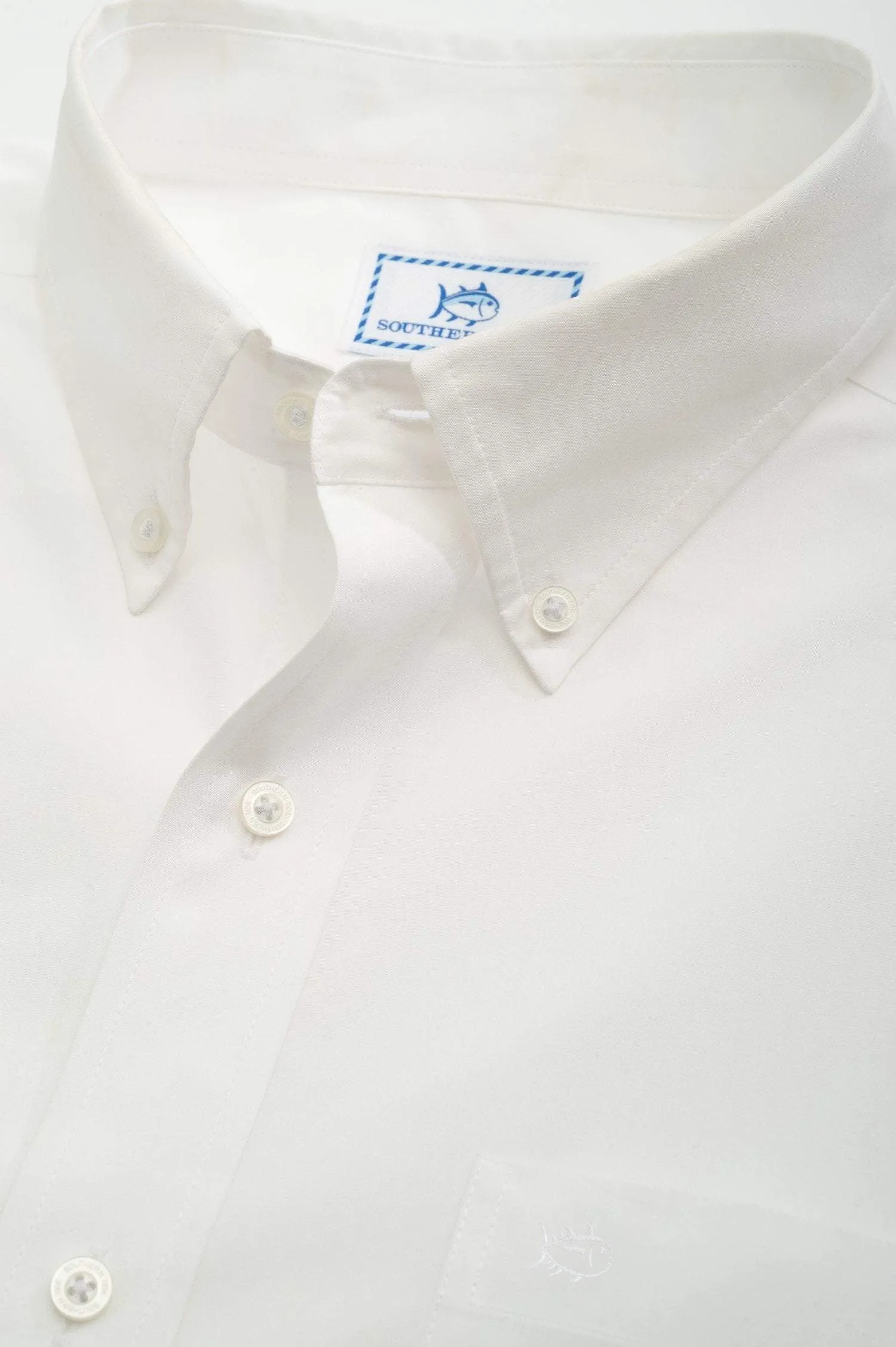 Southern Tide Men's Sullivans Solid Sport Shirt
