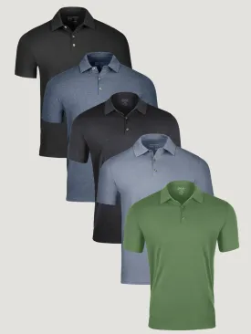 Spring Essentials Polo 5-Pack