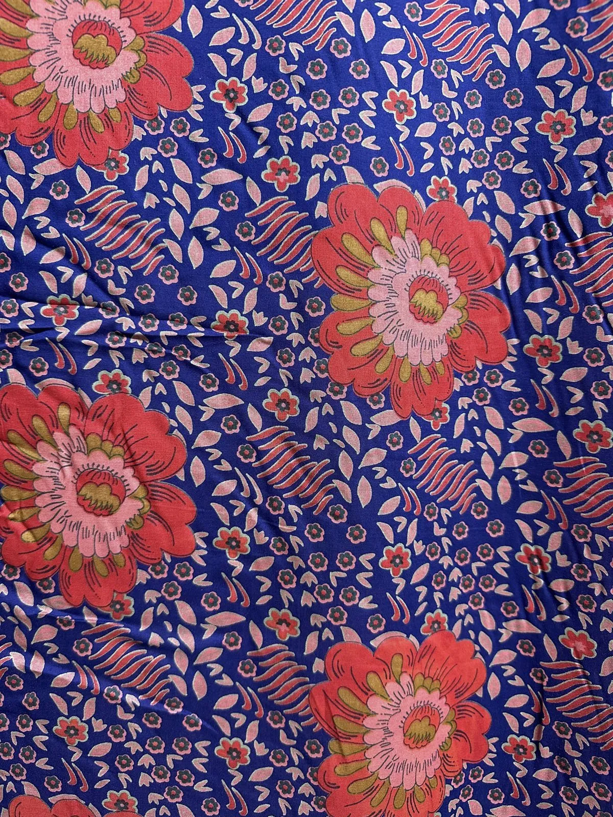 Summer Double Border Rayon Challis