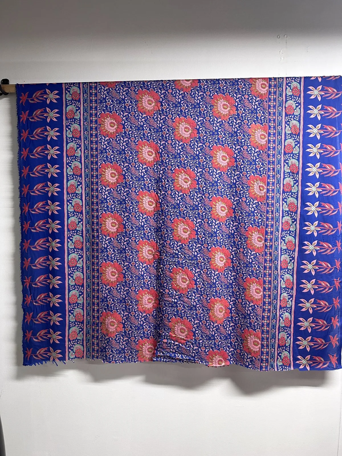 Summer Double Border Rayon Challis