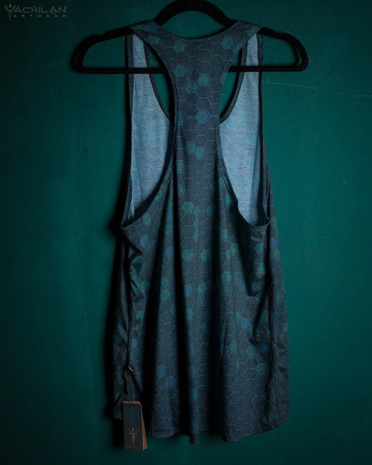 Tank Top Woman / Long John Cotton Digital - AQUAMARINA