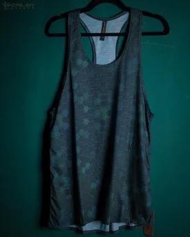 Tank Top Woman / Long John Cotton Digital - AQUAMARINA
