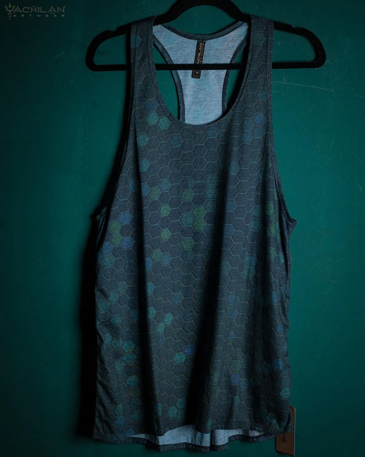 Tank Top Woman / Long John Cotton Digital - AQUAMARINA