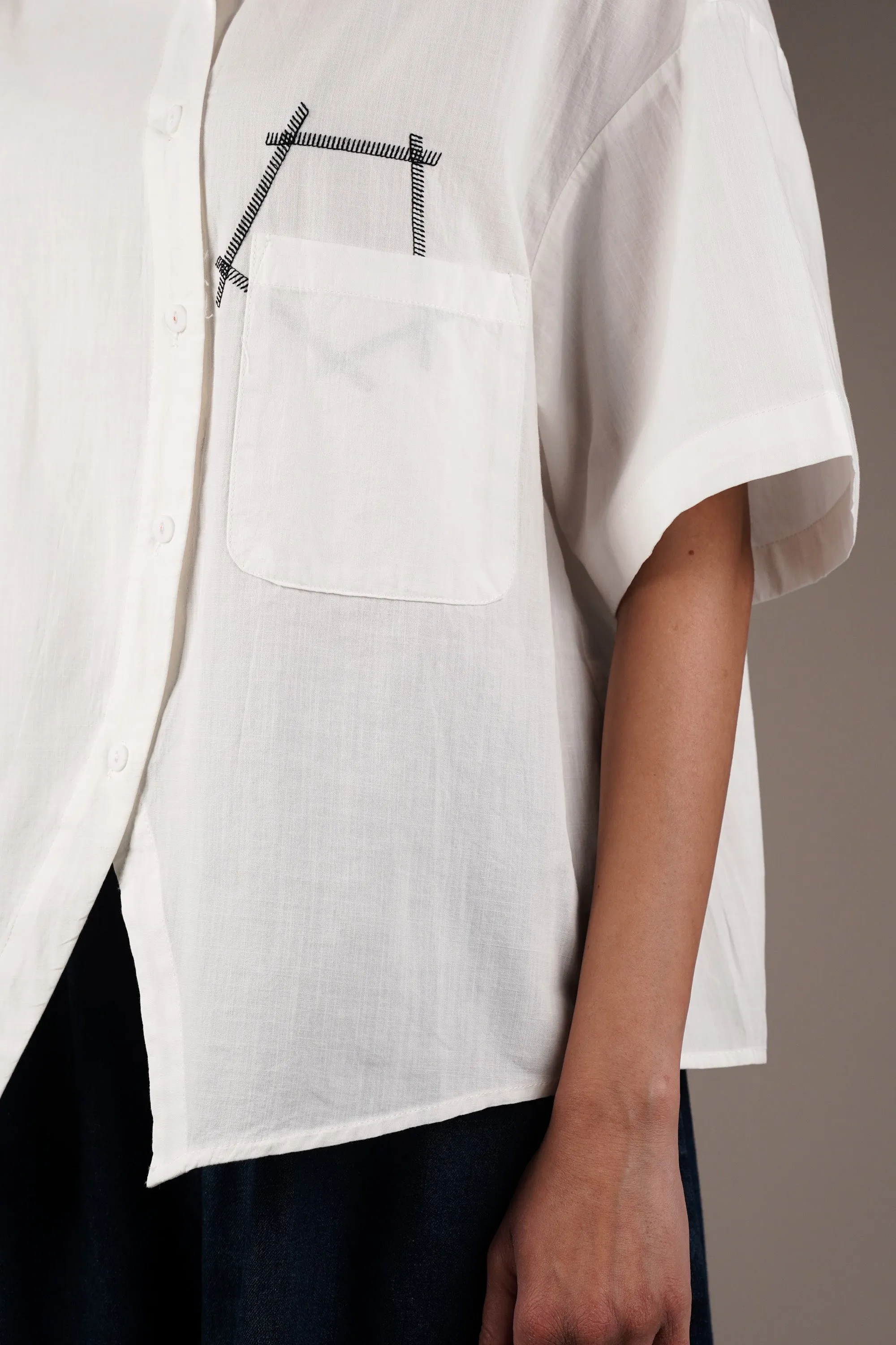 Whisper White Summer Shirt