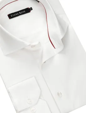White Dry Touch Long Sleeve Shirt