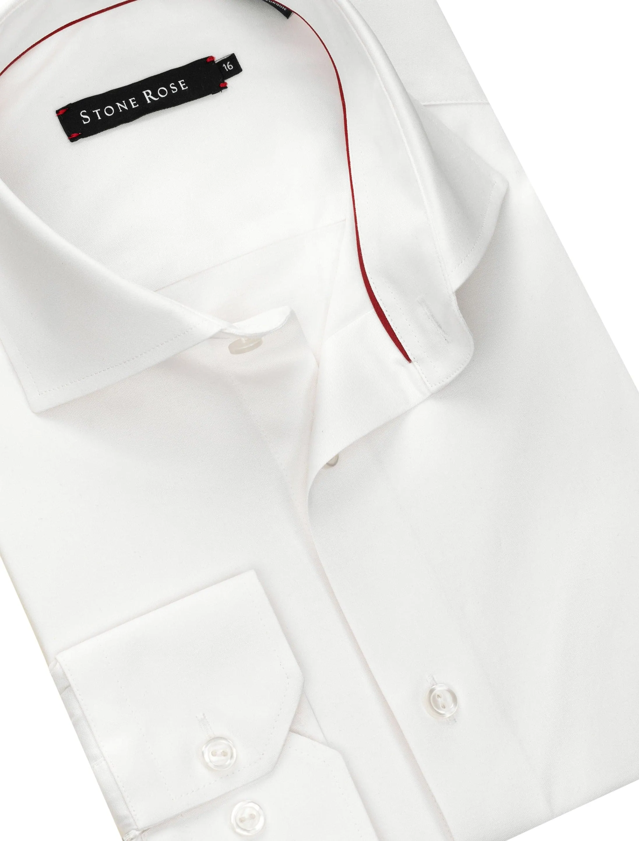 White Dry Touch Long Sleeve Shirt